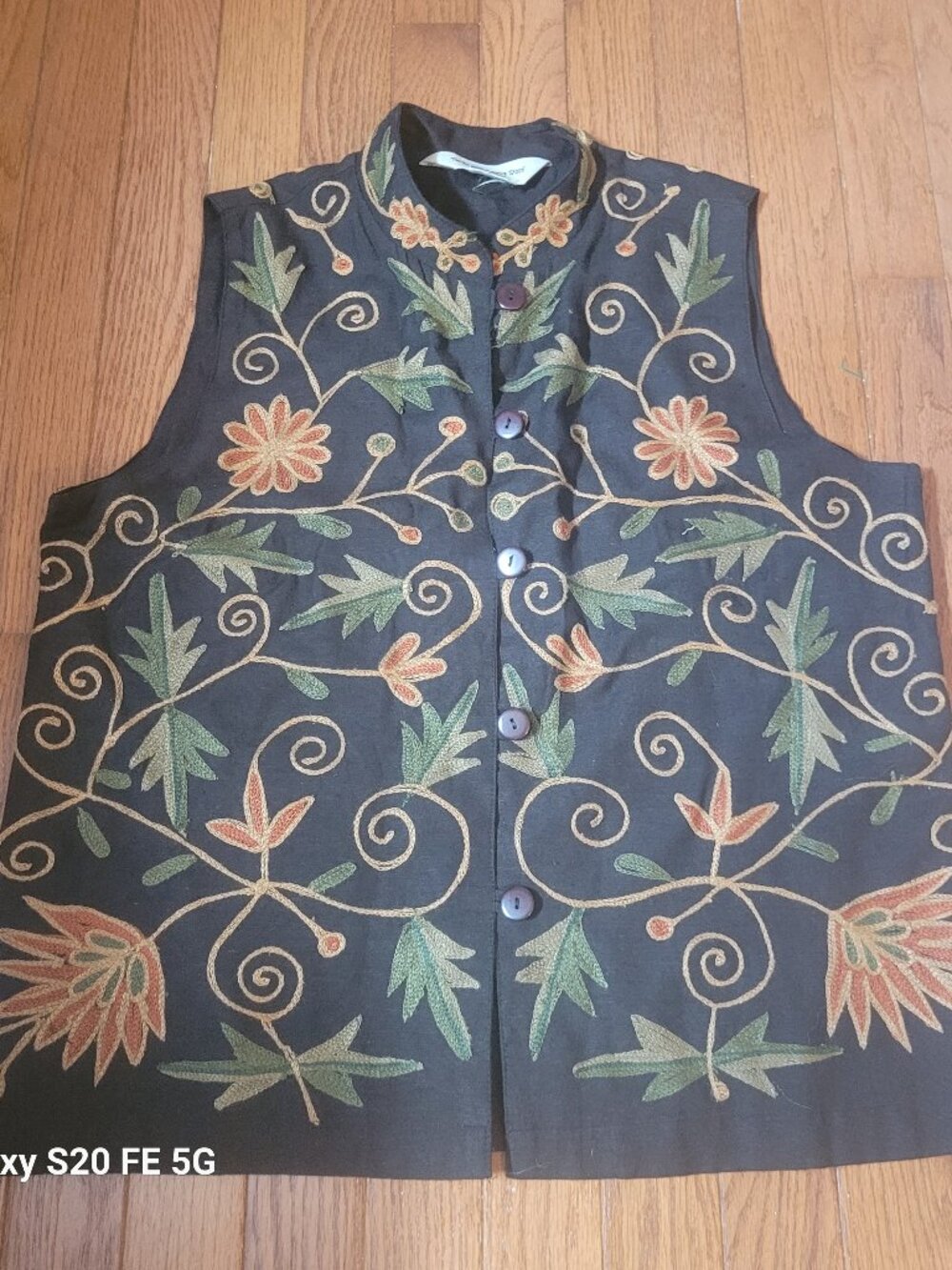 The Vermont Country Store Embroidered Vest